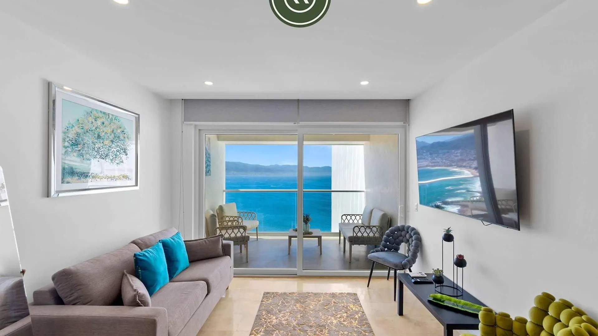 1 Bedroom Condo With Amazing Bay View - Beach - Pools Puerto Vallarta Apartment